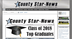 Desktop Screenshot of countystarnews.com